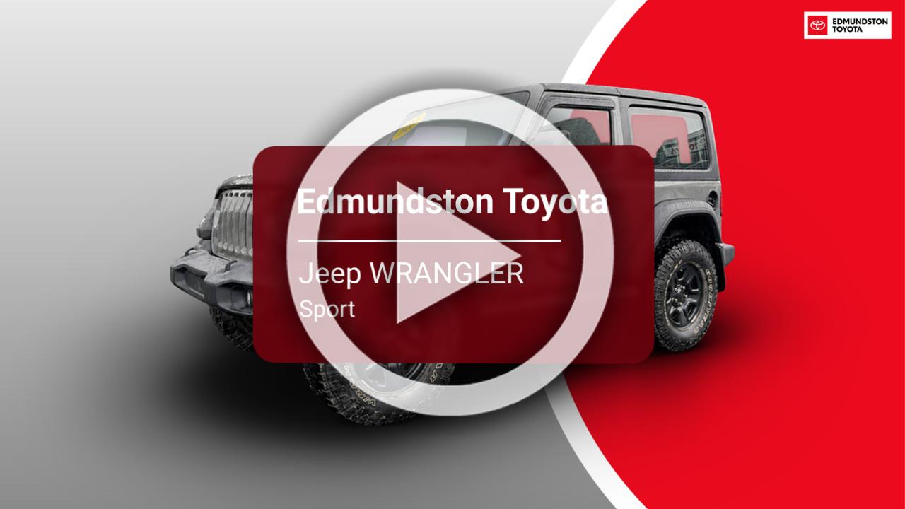 Jeep WRANGLER Sport 2021-
