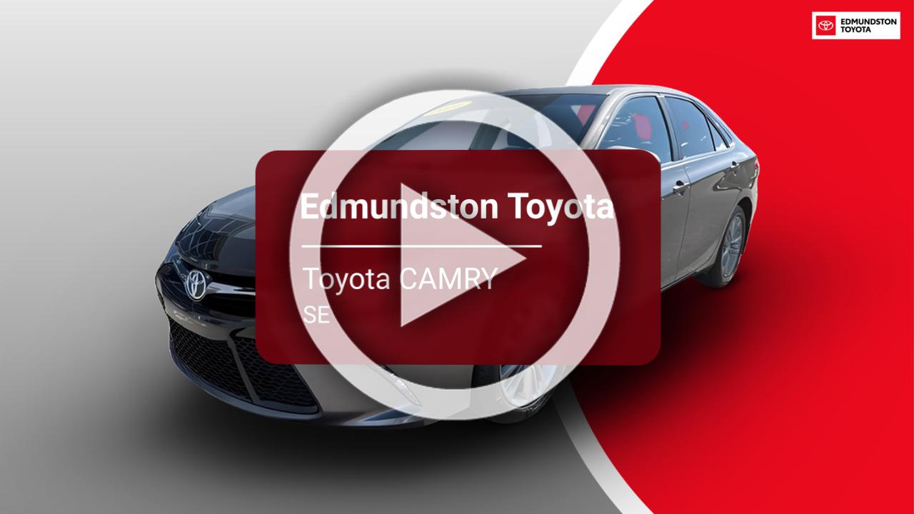Toyota CAMRY SE 2016-