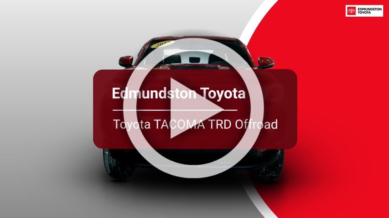 Toyota TACOMA TRD Offroad  2018-