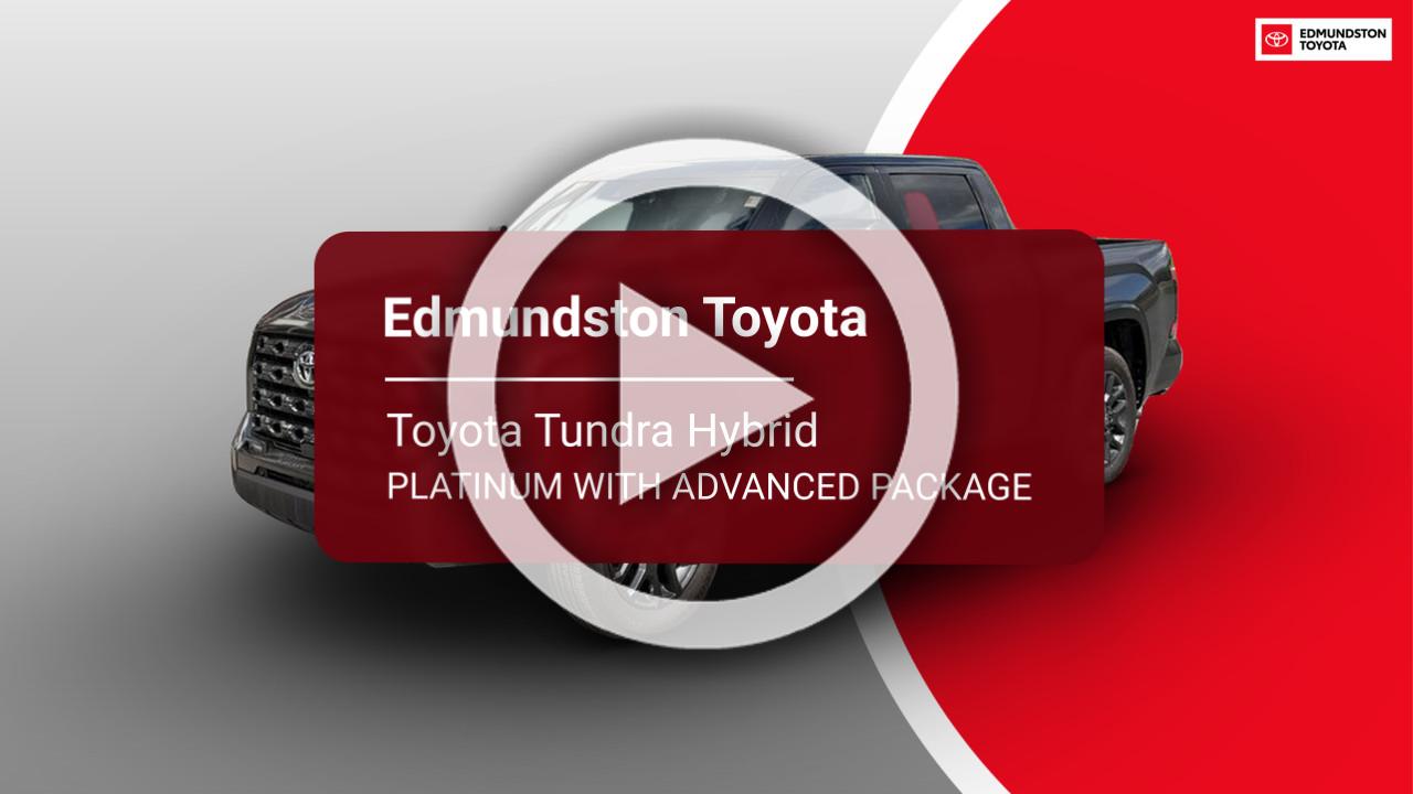 Toyota TUNDRA HYBRIDE CREWMAX PLATINU Platinum Hybrid 2026-