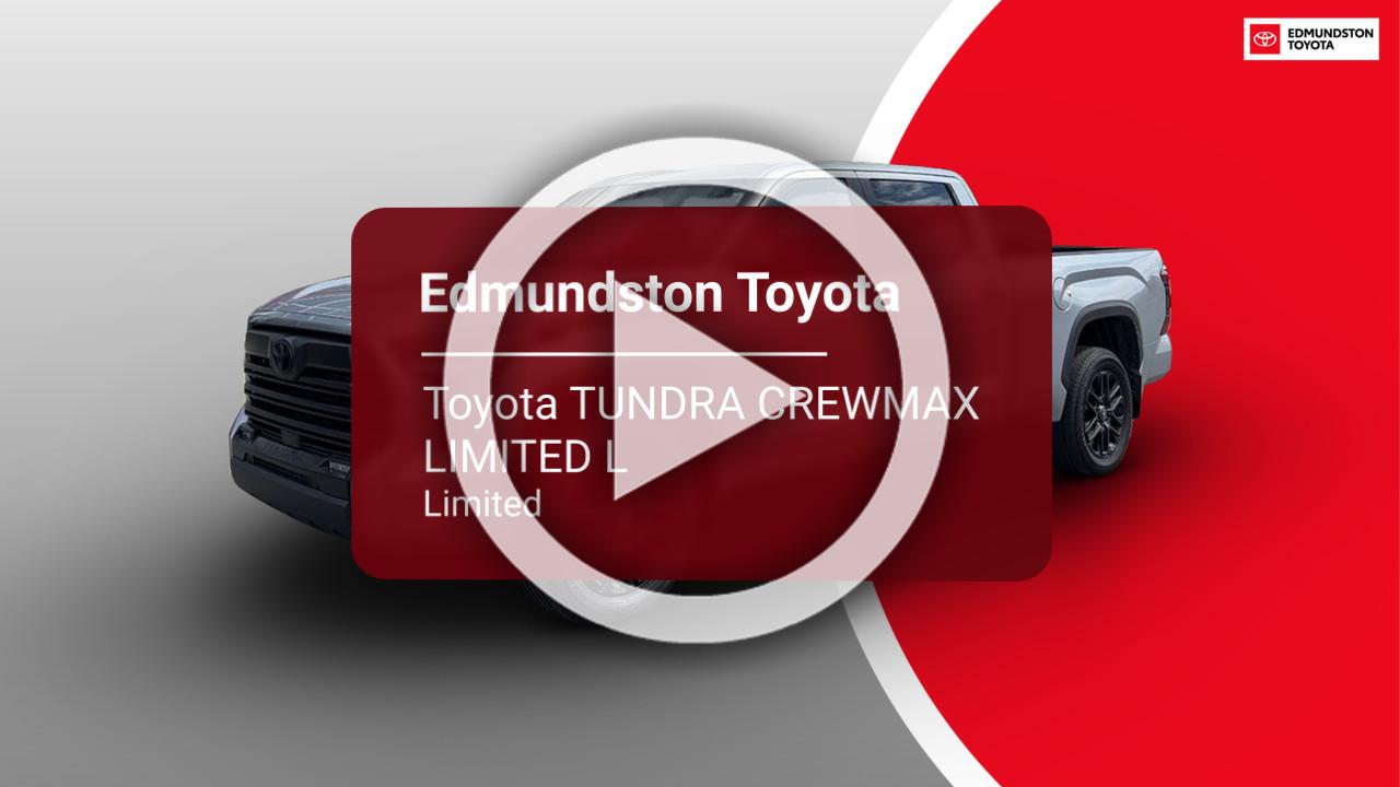 Toyota TUNDRA CREWMAX LIMITED L Limited 2026-