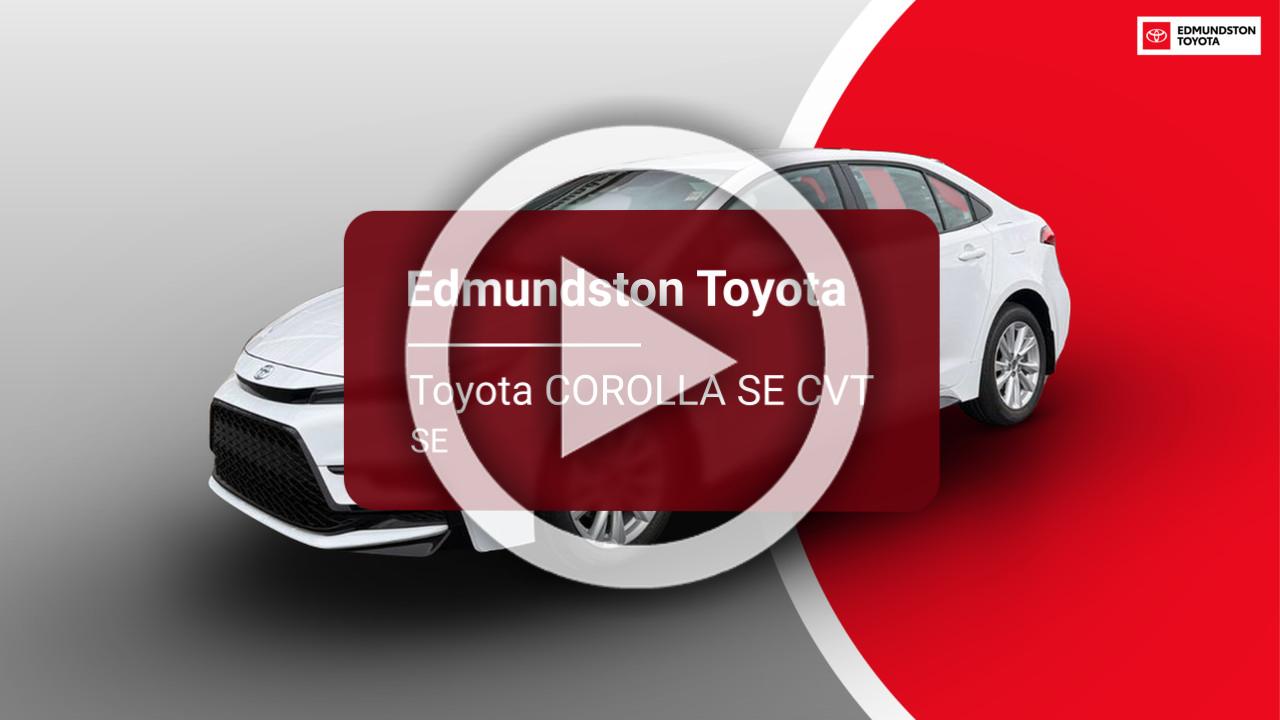 Toyota COROLLA SE CVT SE 2026-