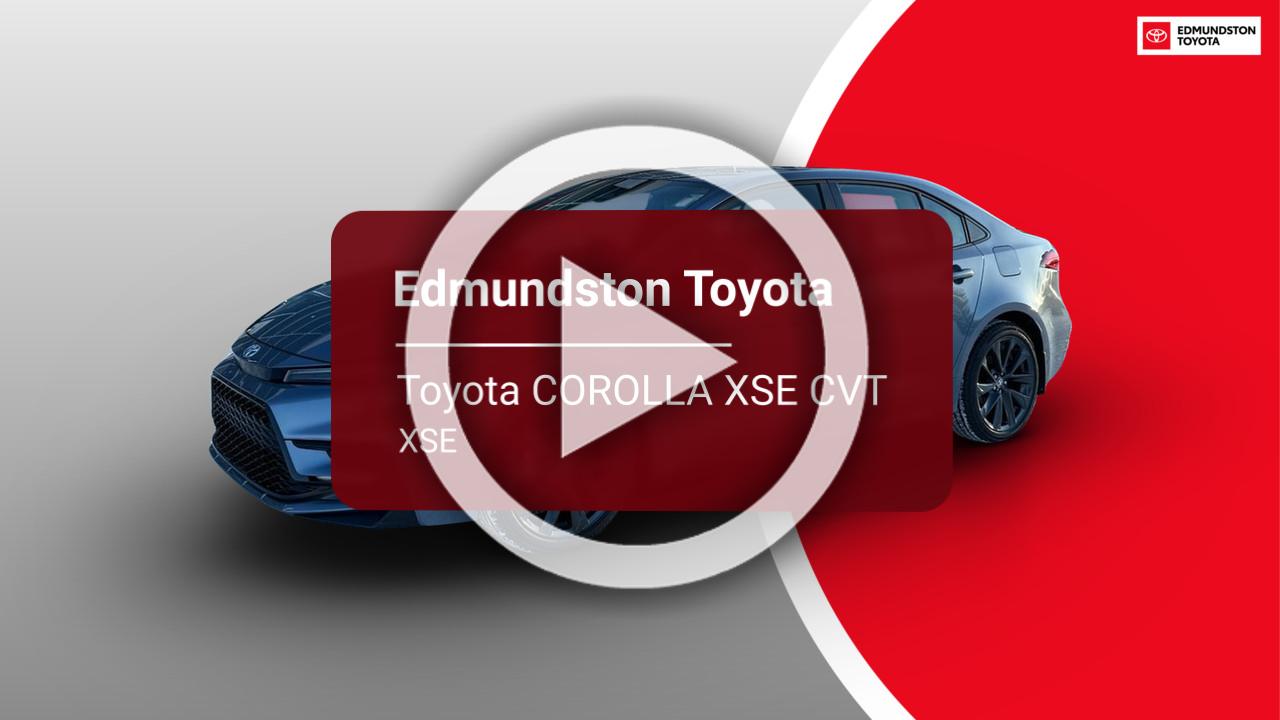 Toyota COROLLA XSE CVT XSE 2026-