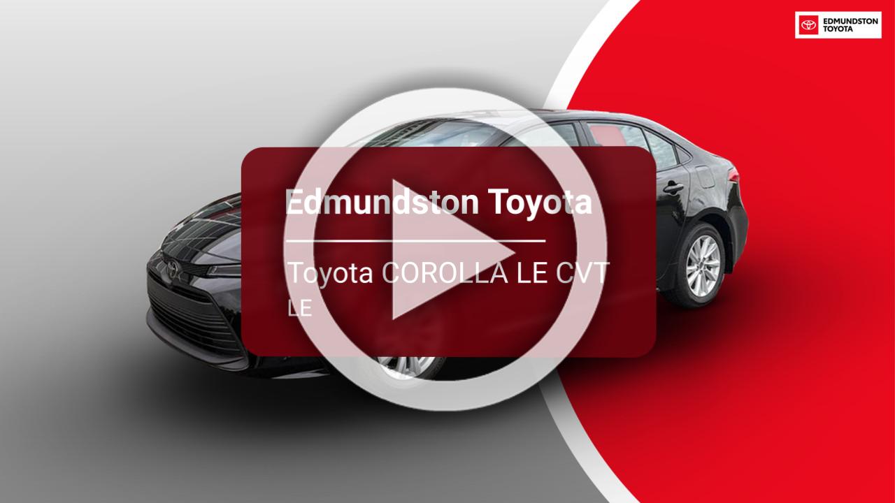 Toyota COROLLA LE CVT LE 2026-
