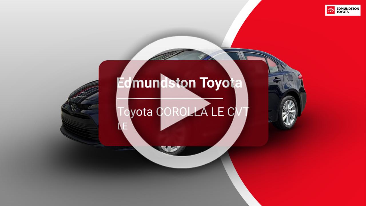 Toyota COROLLA LE CVT LE 2026-
