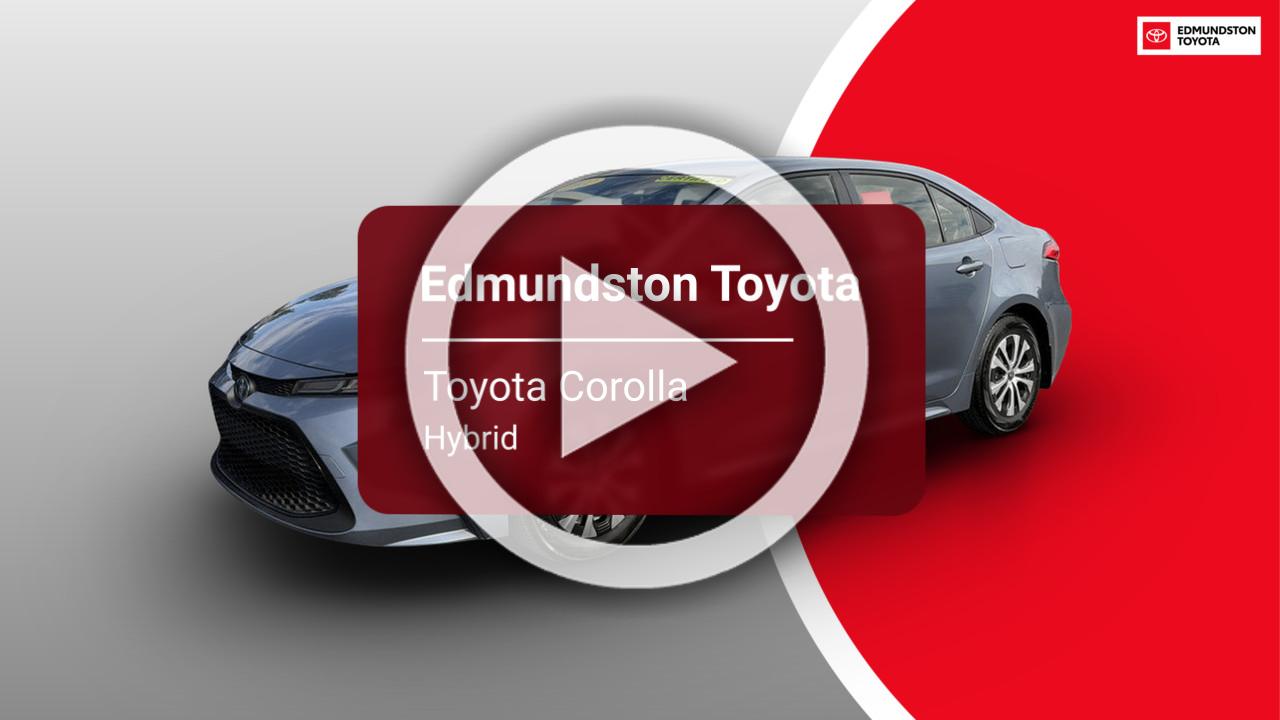 Toyota Corolla Hybrid 2022-
